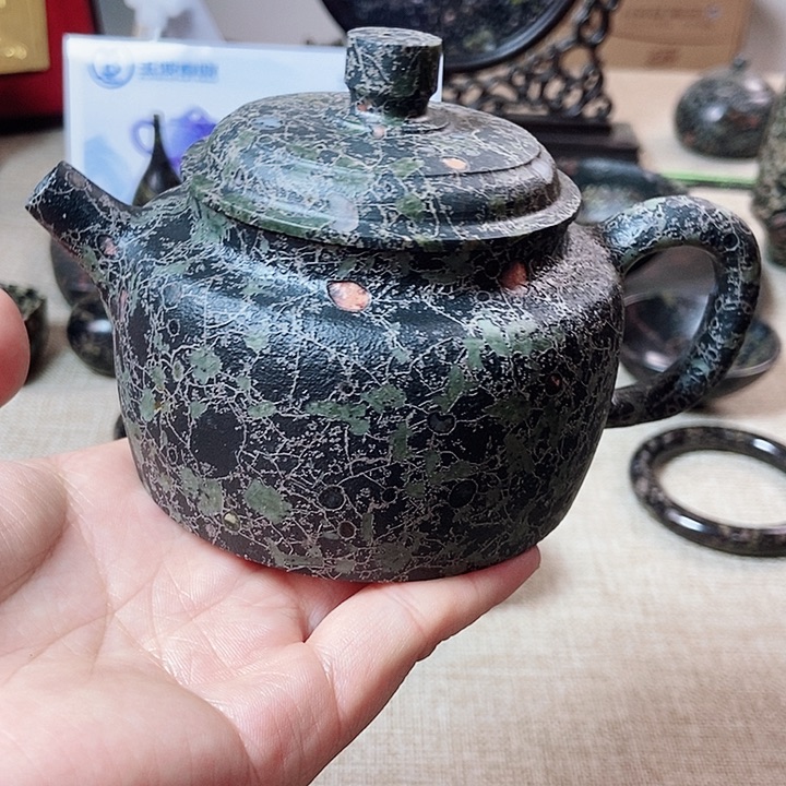 文人雅器梅花玉徳钟壶