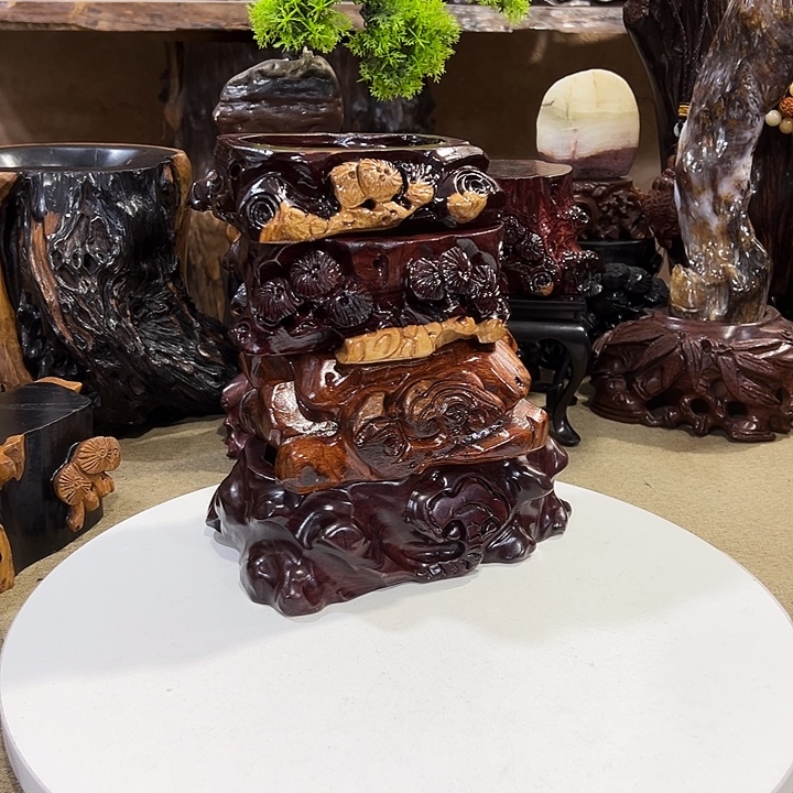 明***m木免挖槽底座一组四个