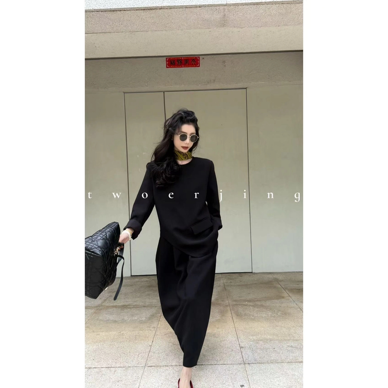 2025NEW//SS早春新款极简约静奢不撞款半身裙CX7933-1