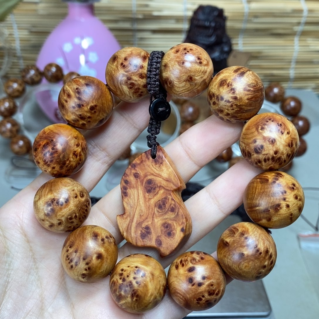 老***马柏木（崖柏）手串/手链
