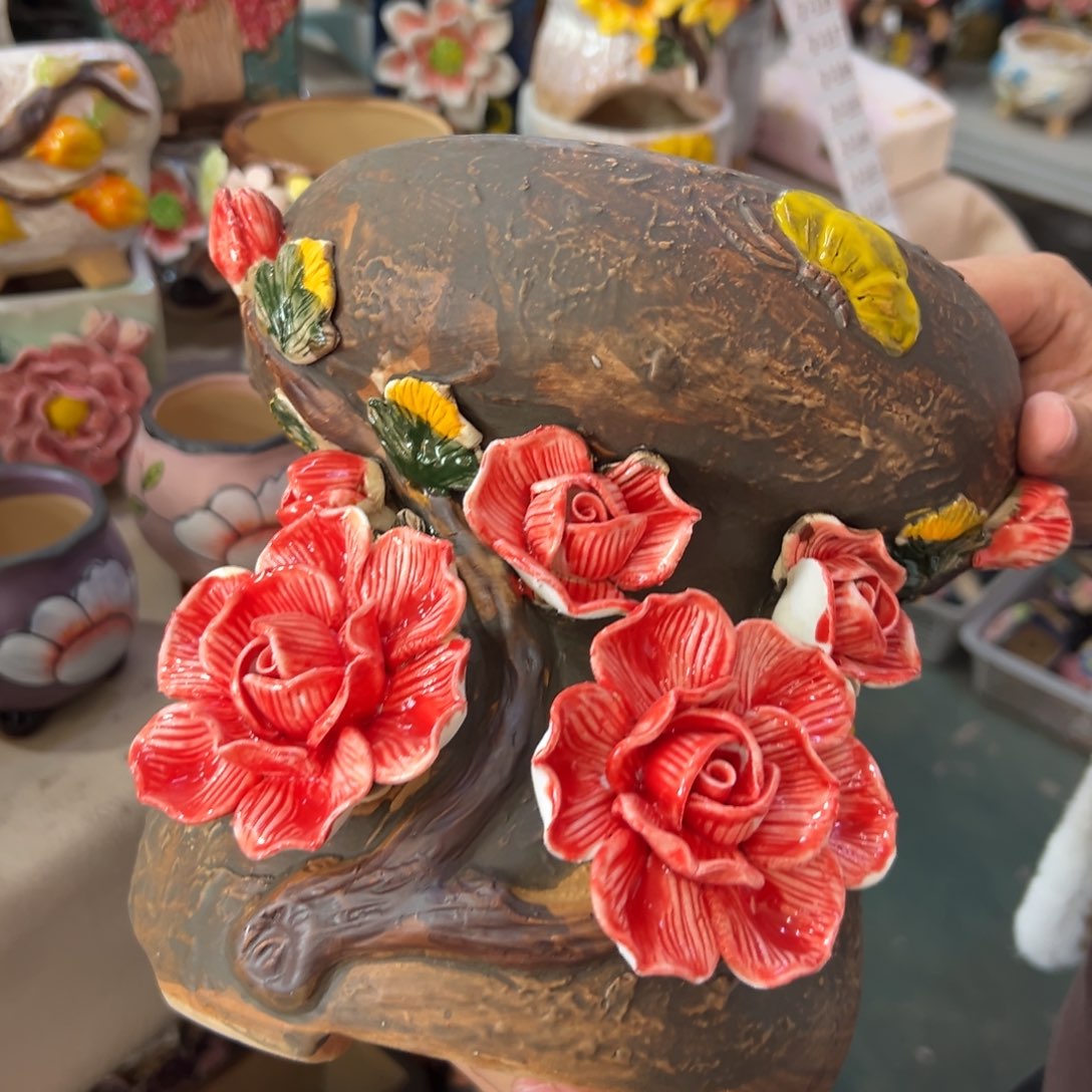 满20米秒退拉黑花盆