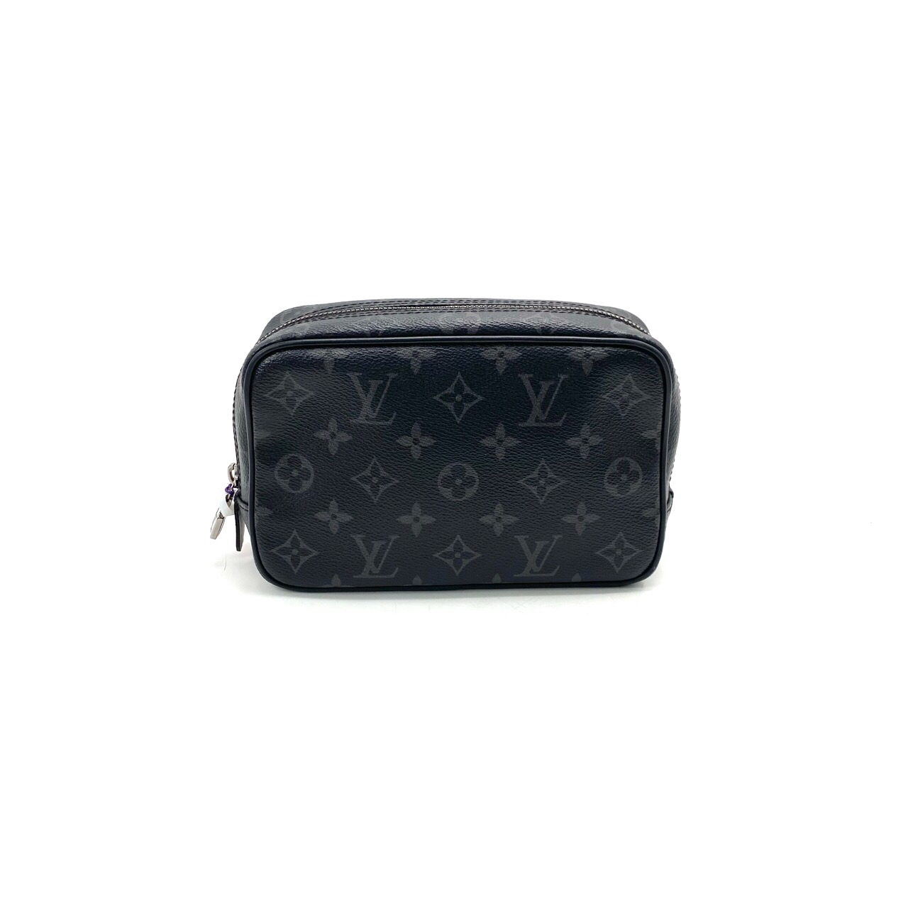 99新 LouisVuitton/路易威登 99新黑老花洗漱手拿包 尺寸20/13