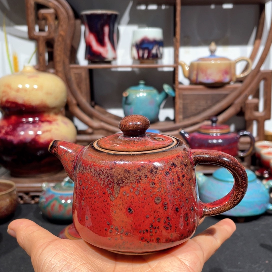 中国神后钧瓷茶器