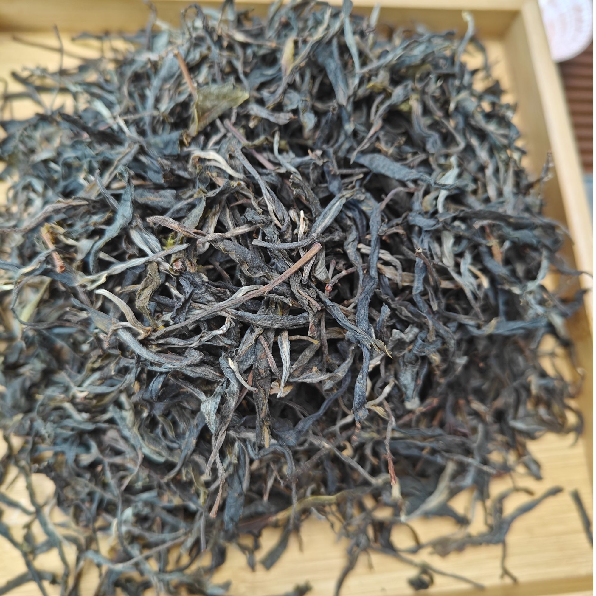 【一周年专属】中山田组李合美-古树混采-2025年春-晒青毛茶散料