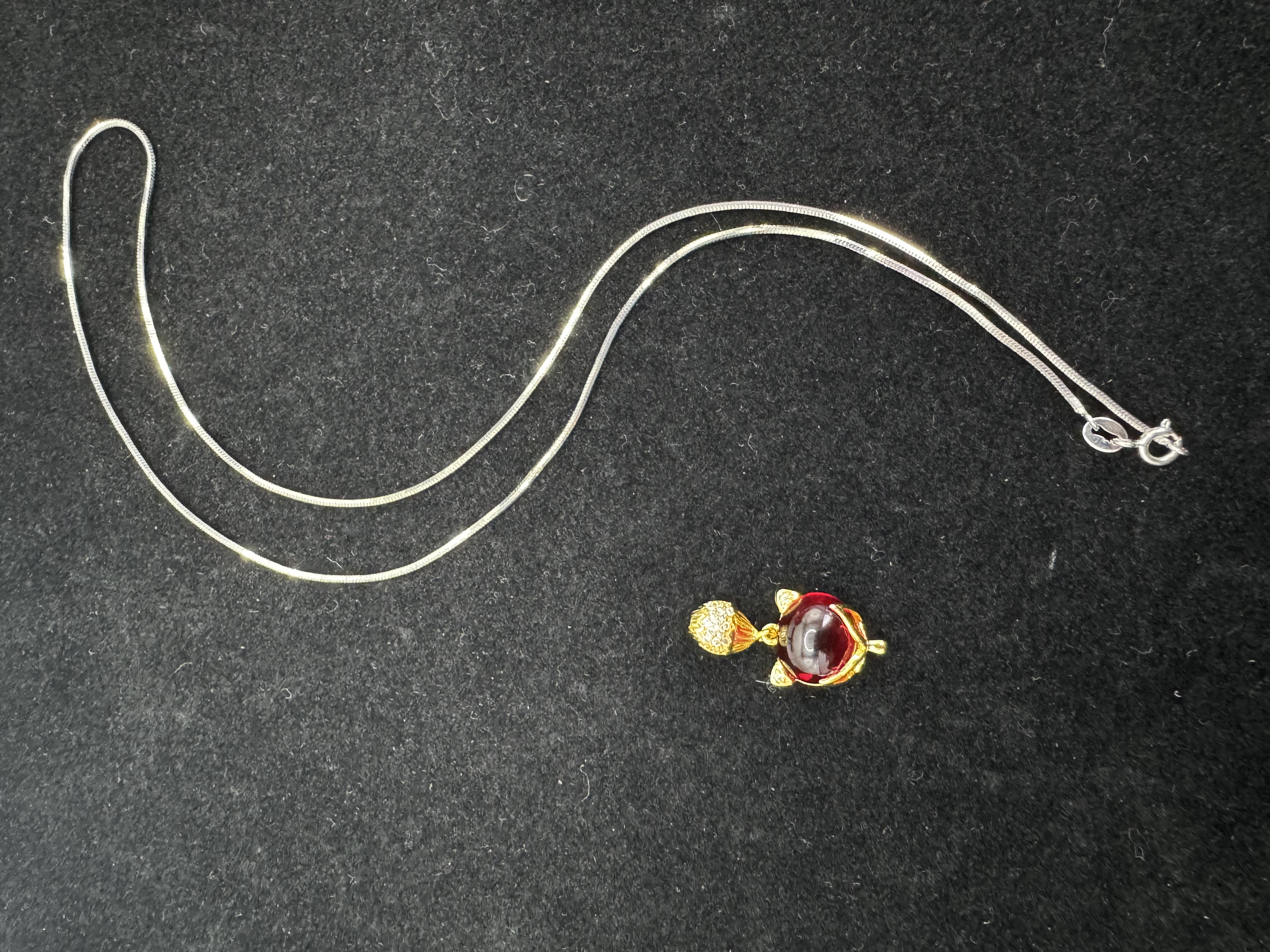 【基地先鉴后发】 48小时鉴赏期  K白细蛇骨链项链