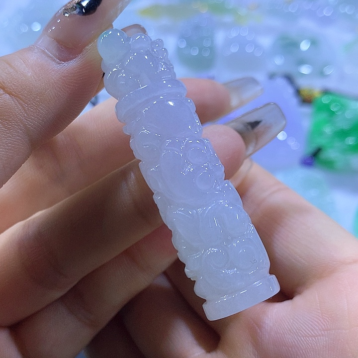 颈饰未镶嵌翡翠天然翡翠A货吊坠