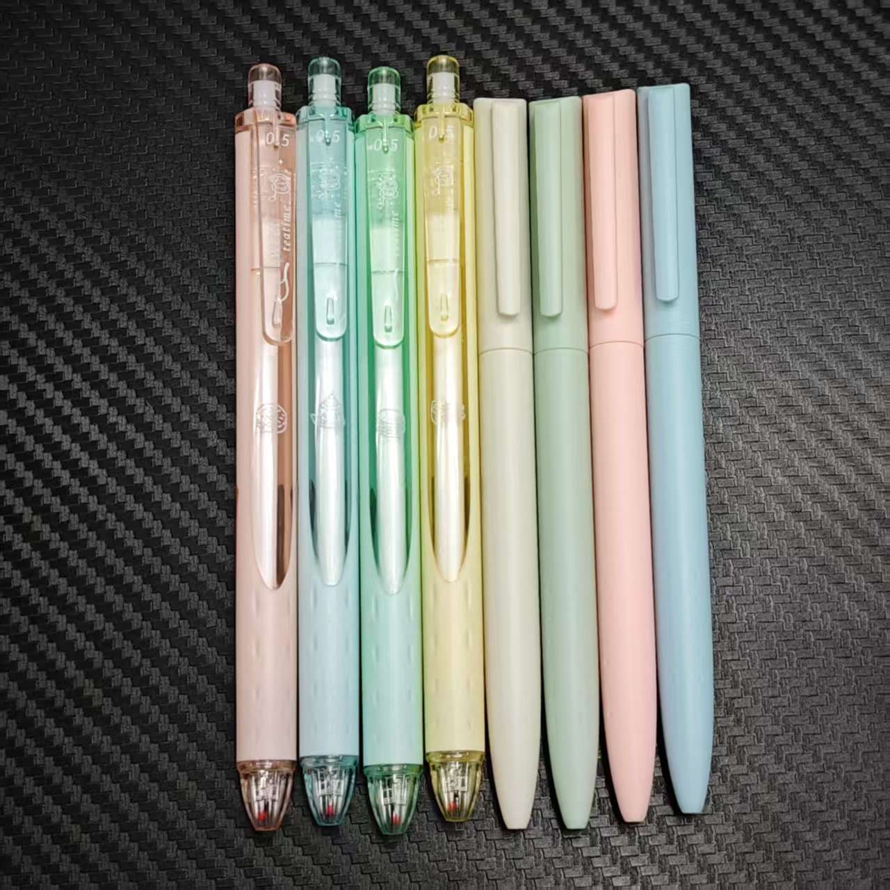 【发8支-黑色】【4支至锦8038甜蜜午茶+4支外贸款G102】