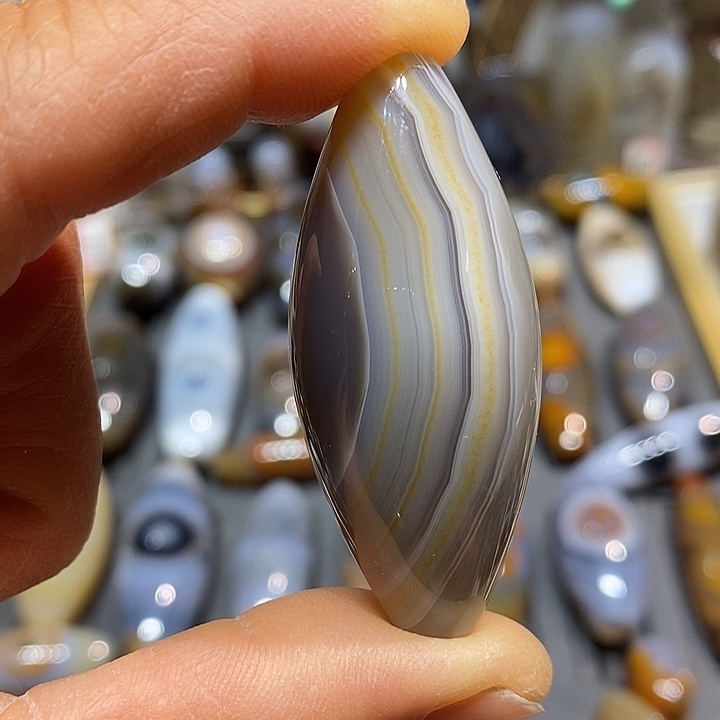 玛瑙/玉髓未镶嵌颈饰