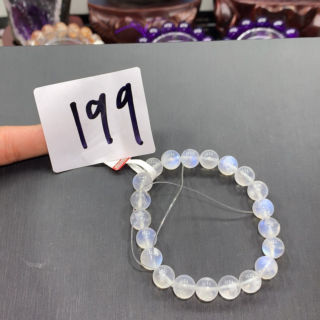 长石手链未镶嵌天然