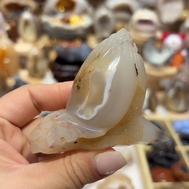 玛瑙/玉髓未镶嵌水晶福利不退换