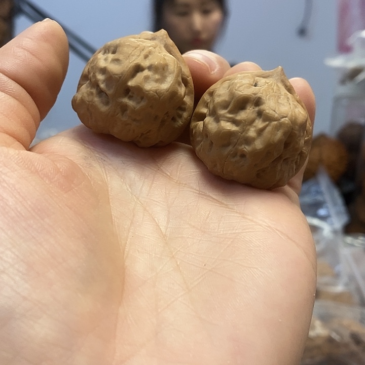 文玩核桃把件34古蝉