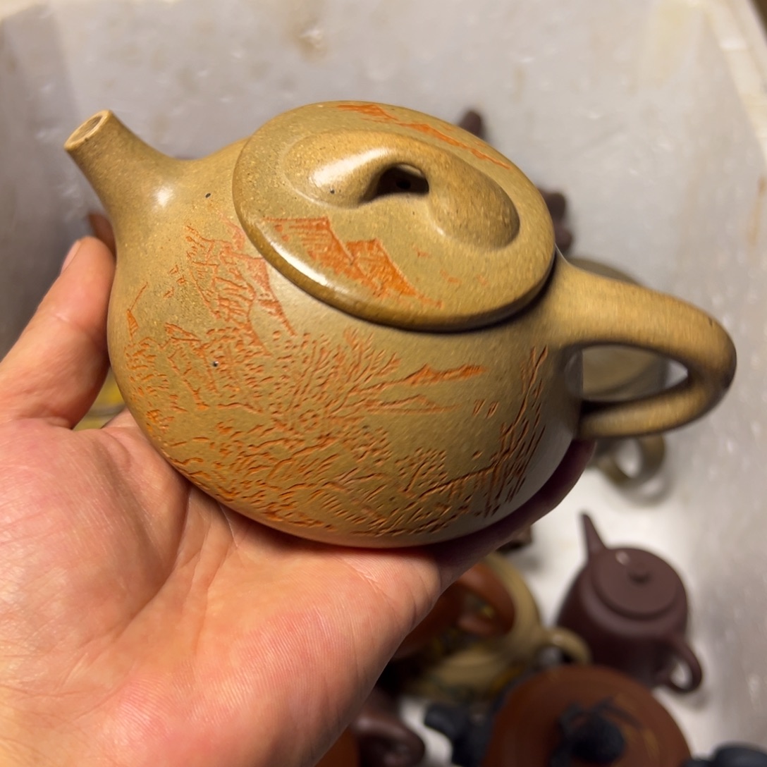 紫砂茶壶宜兴原矿紫砂壶300毫升容量