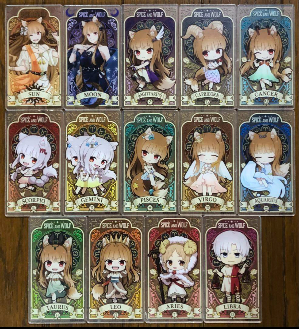 【狼与香辛料】百元店系列 亚克力塔罗牌盲袋（盲盒代拆）