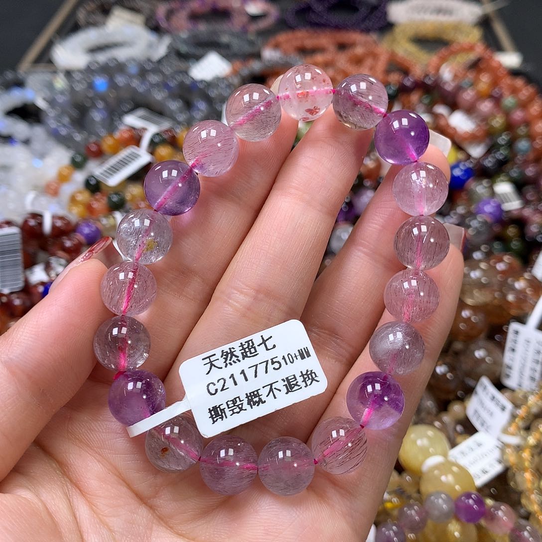 水晶手链未镶嵌，