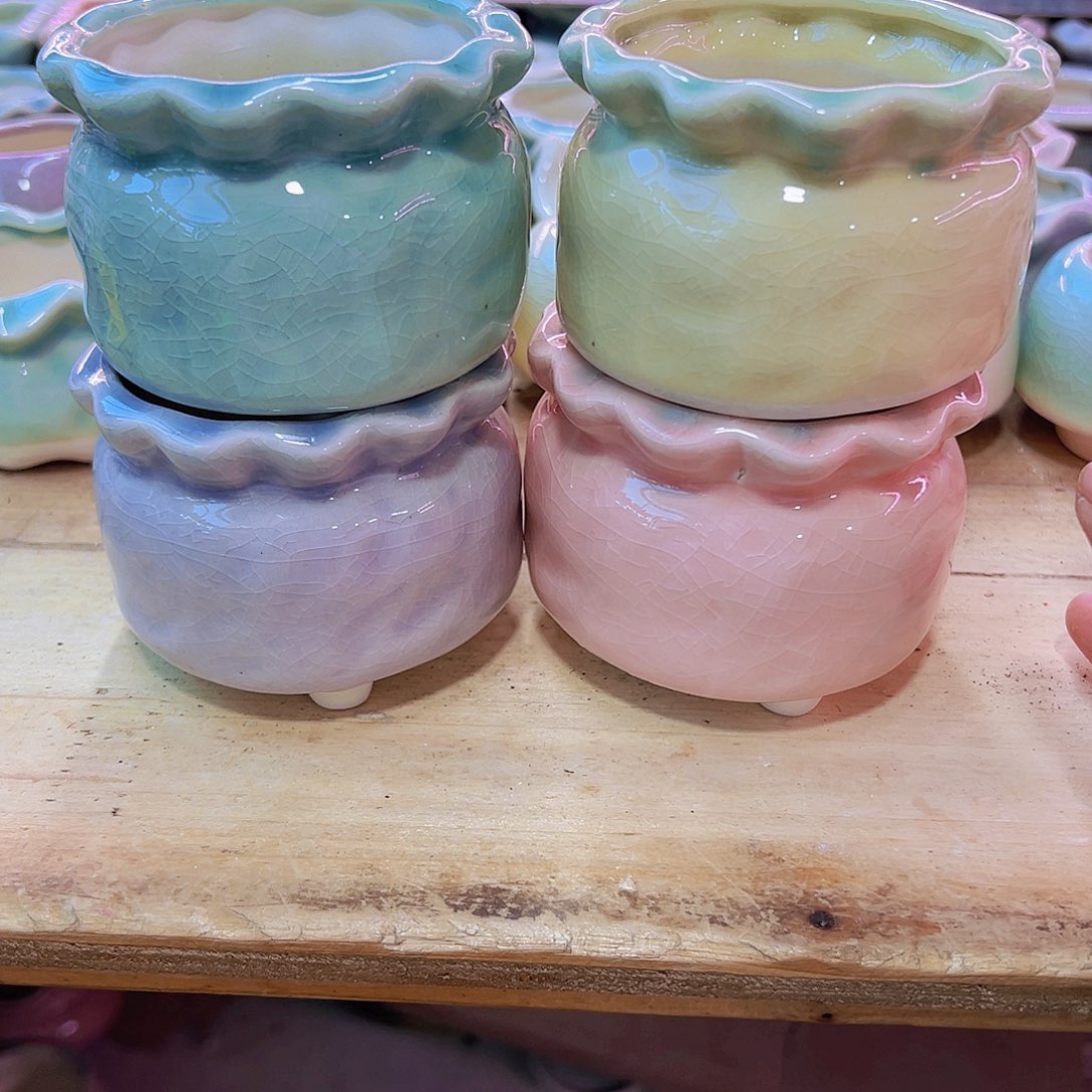 陶瓷花盆当场凑满12包邮