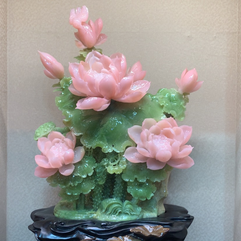 【闪购商品】未镶嵌蛇纹石玉摆件覆膜