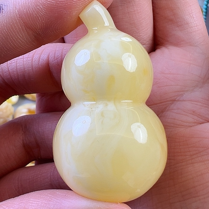蜜蜡颈饰未镶嵌蜜蜡