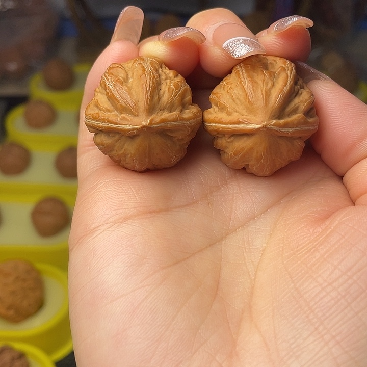 文玩核桃吊坠粗筋大枣八棱