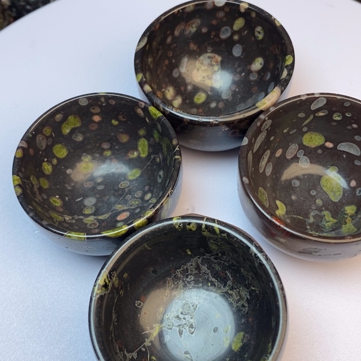汝阳梅花玉厂家直销四个杯