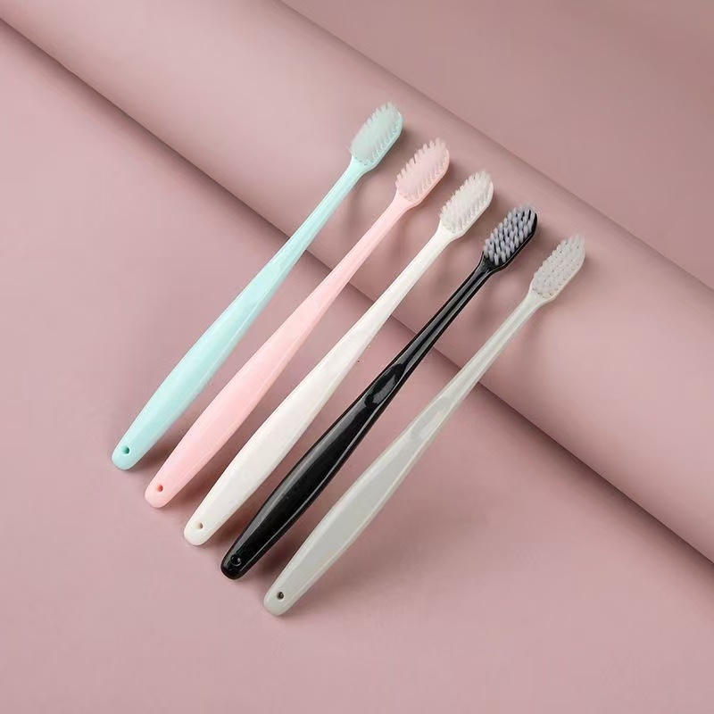 【送三个赠品】超柔护龈软毛牙刷家用清洁牙齿缝必备