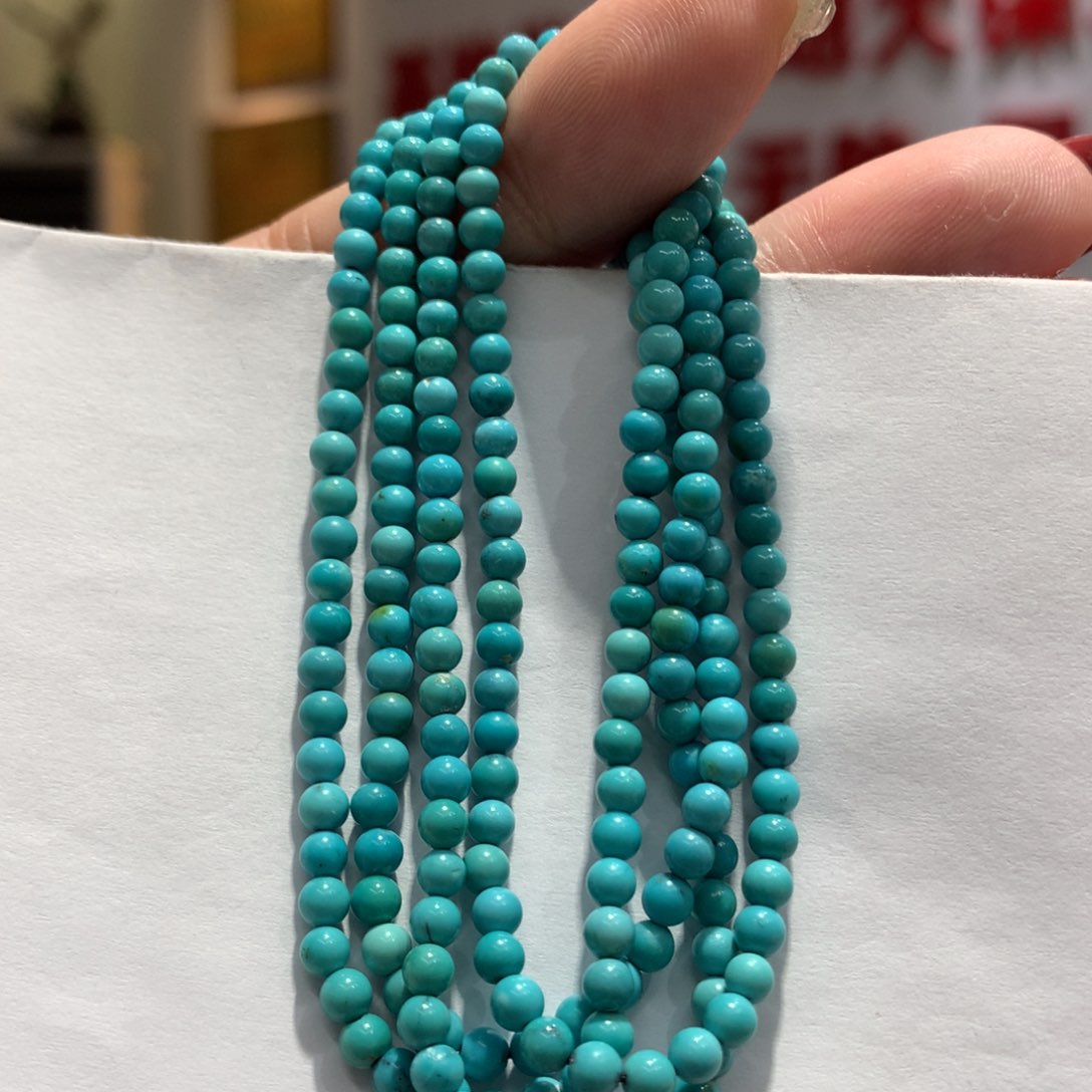 绿松石长链未镶嵌