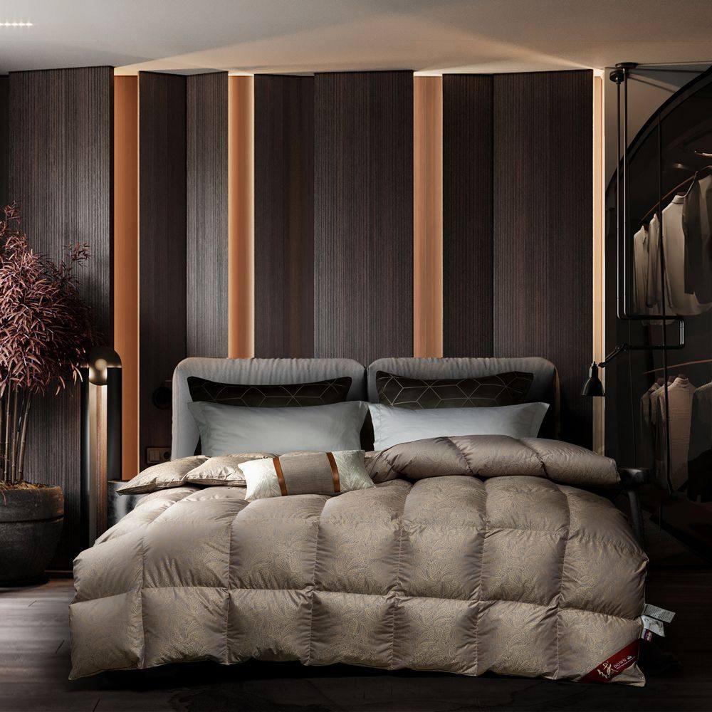 【棉港湾】轻奢加厚欧式充绒冬被超柔