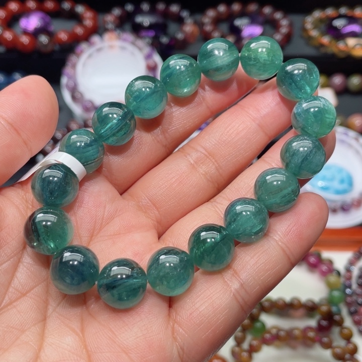 蓝晶石手链未镶嵌蓝晶石手链