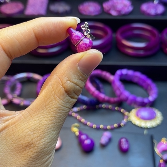 即***得非金属樱花粉小葫芦