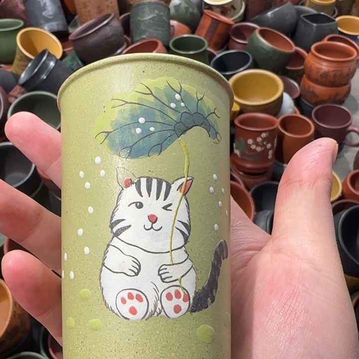 茶杯紫砂全手工紫砂