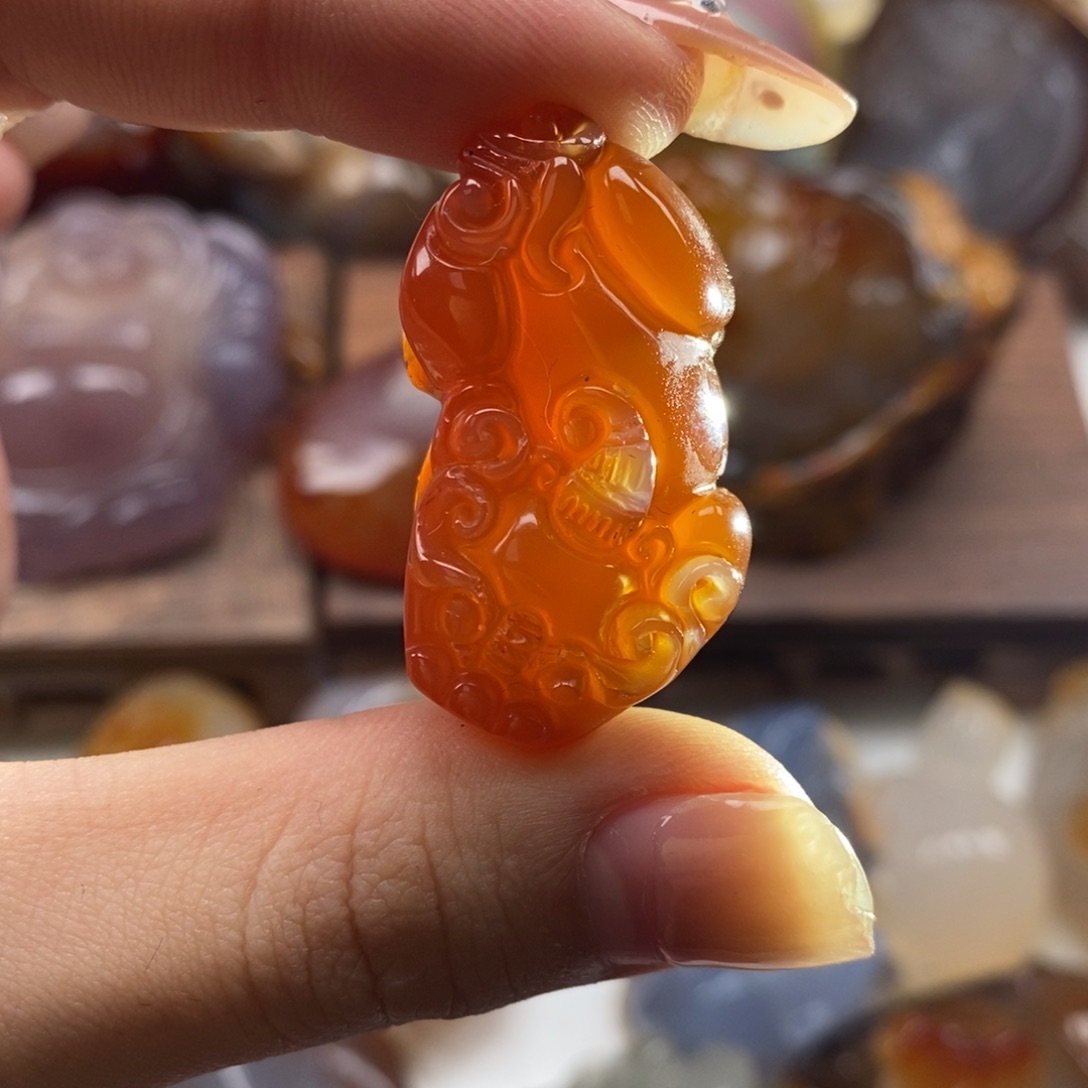 玛瑙/玉髓未镶嵌颈饰