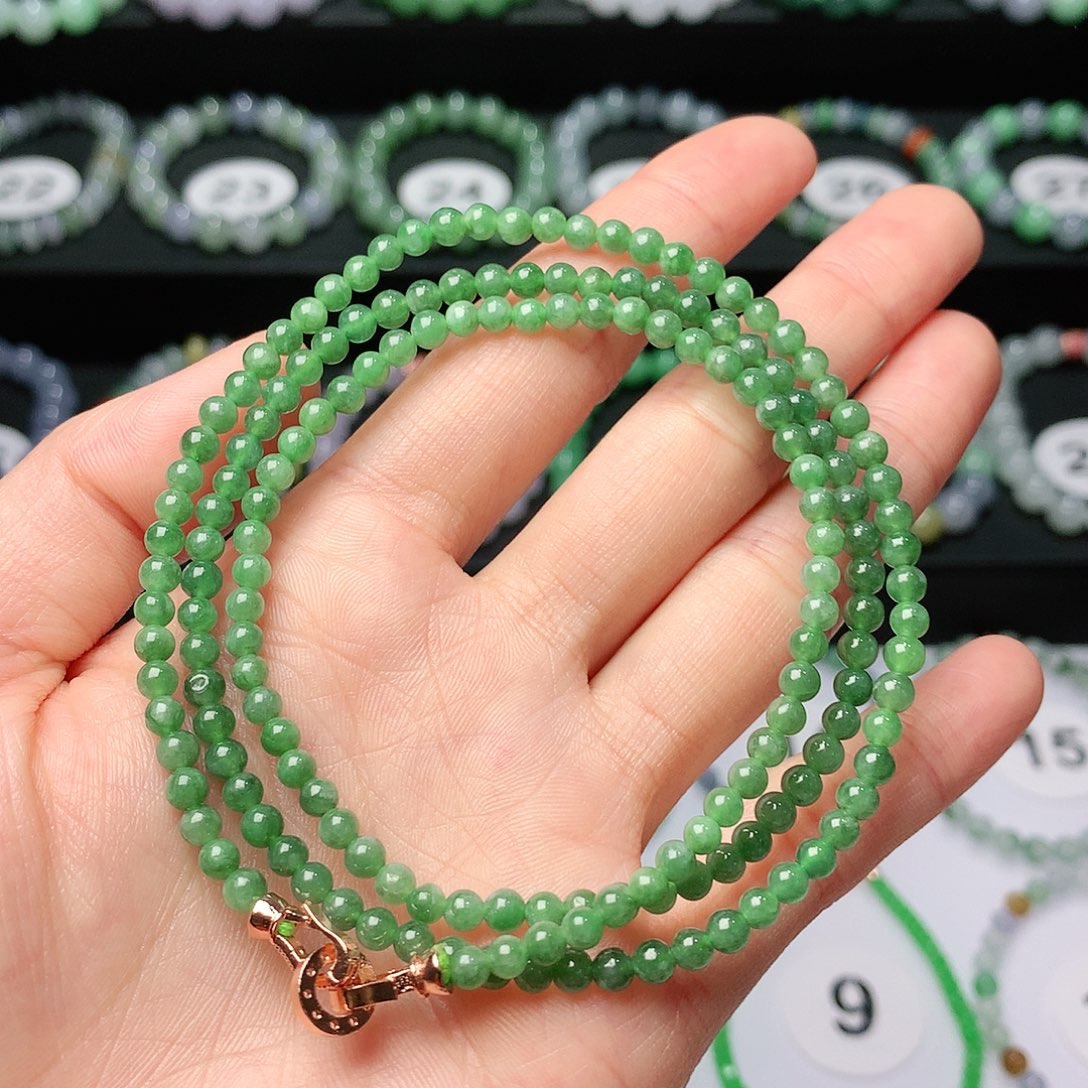 未镶嵌翡翠手链翡翠