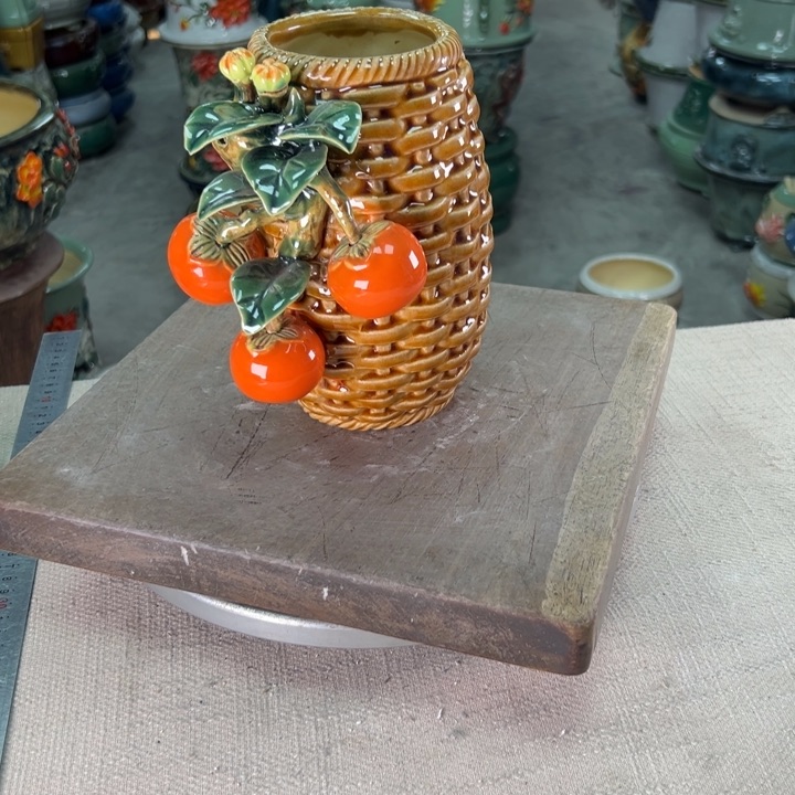 泳坤堂石湾盆陶瓷