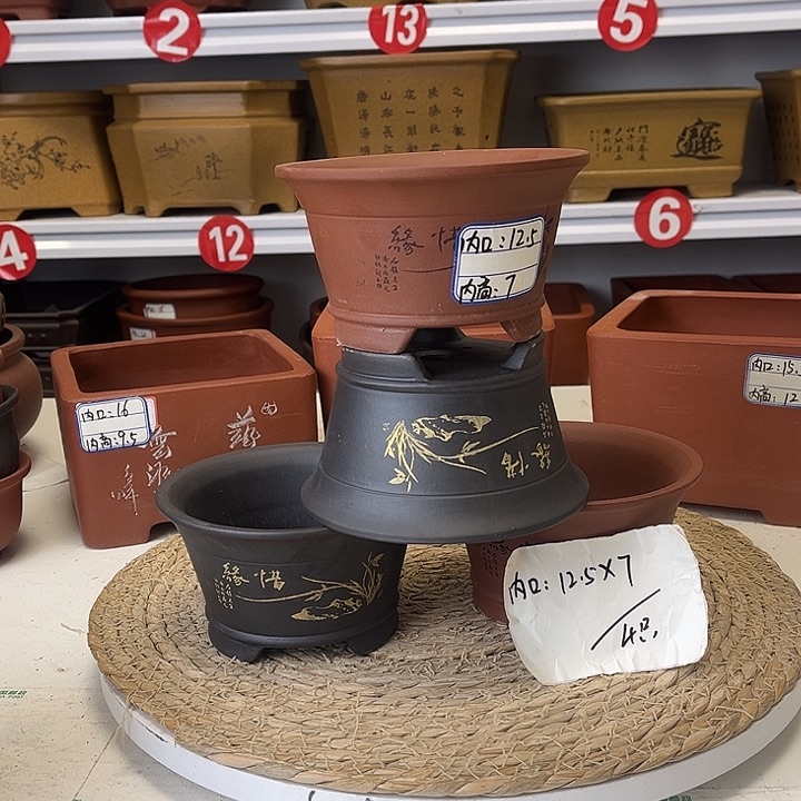 紫砂花盆紫砂艺术