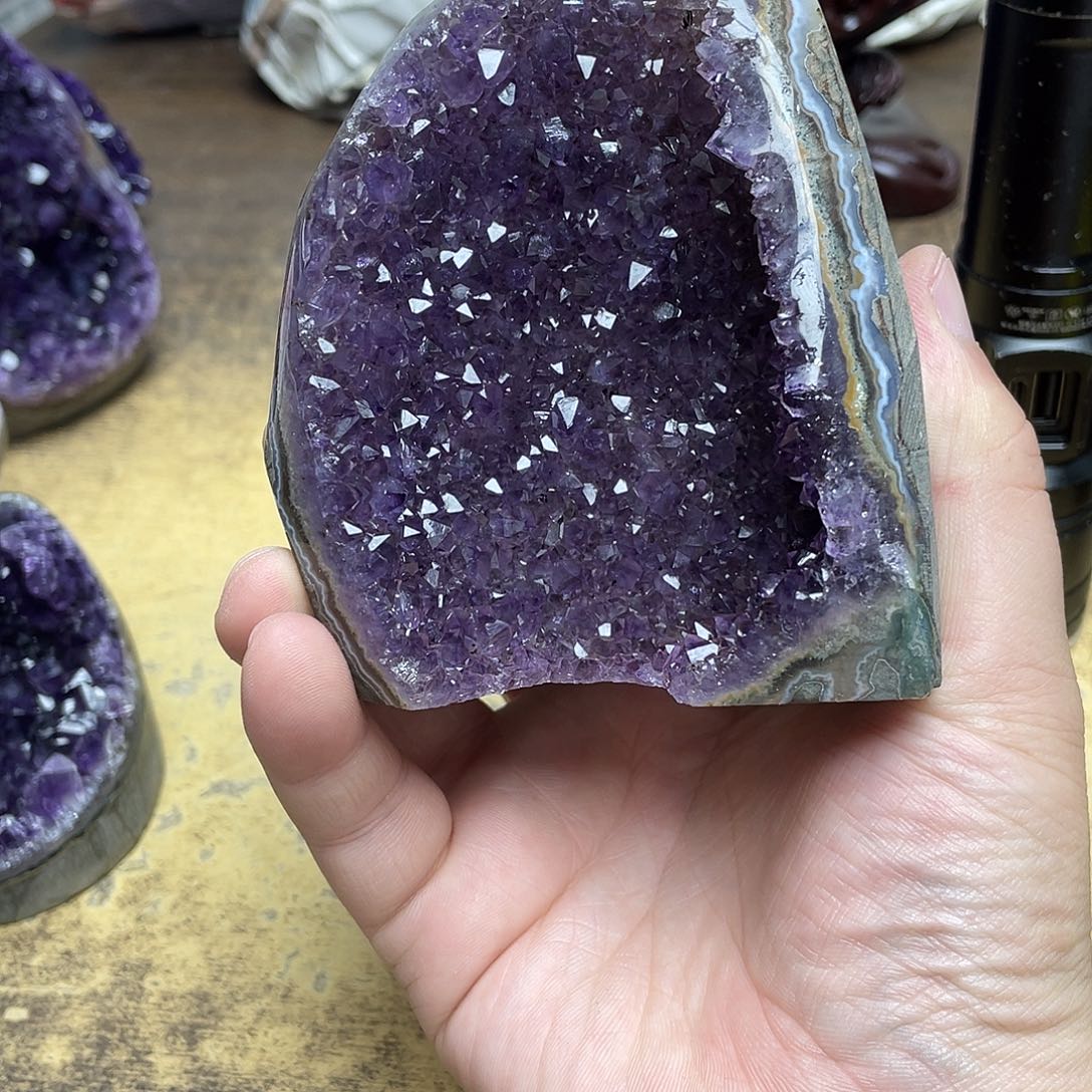 未镶嵌紫晶大型摆件（非配饰）