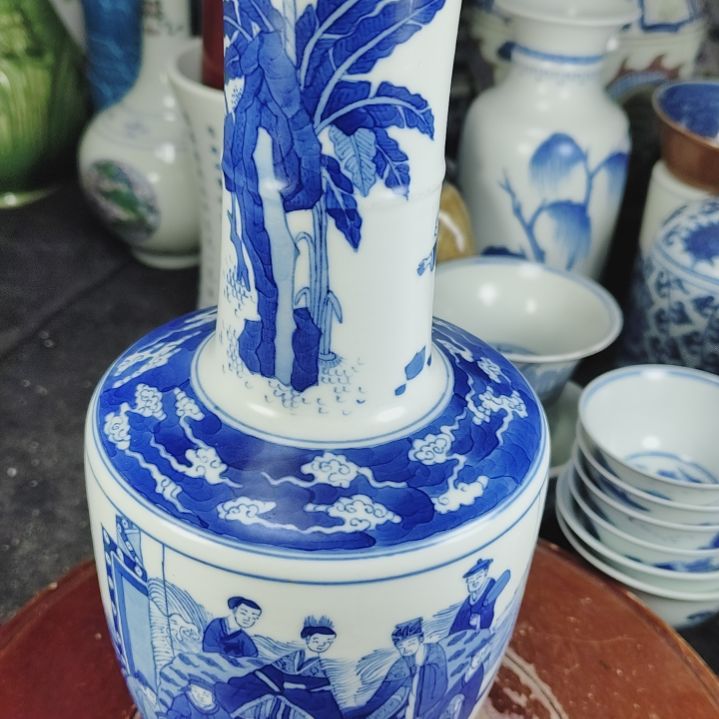 瓶全手工制作的瓷器