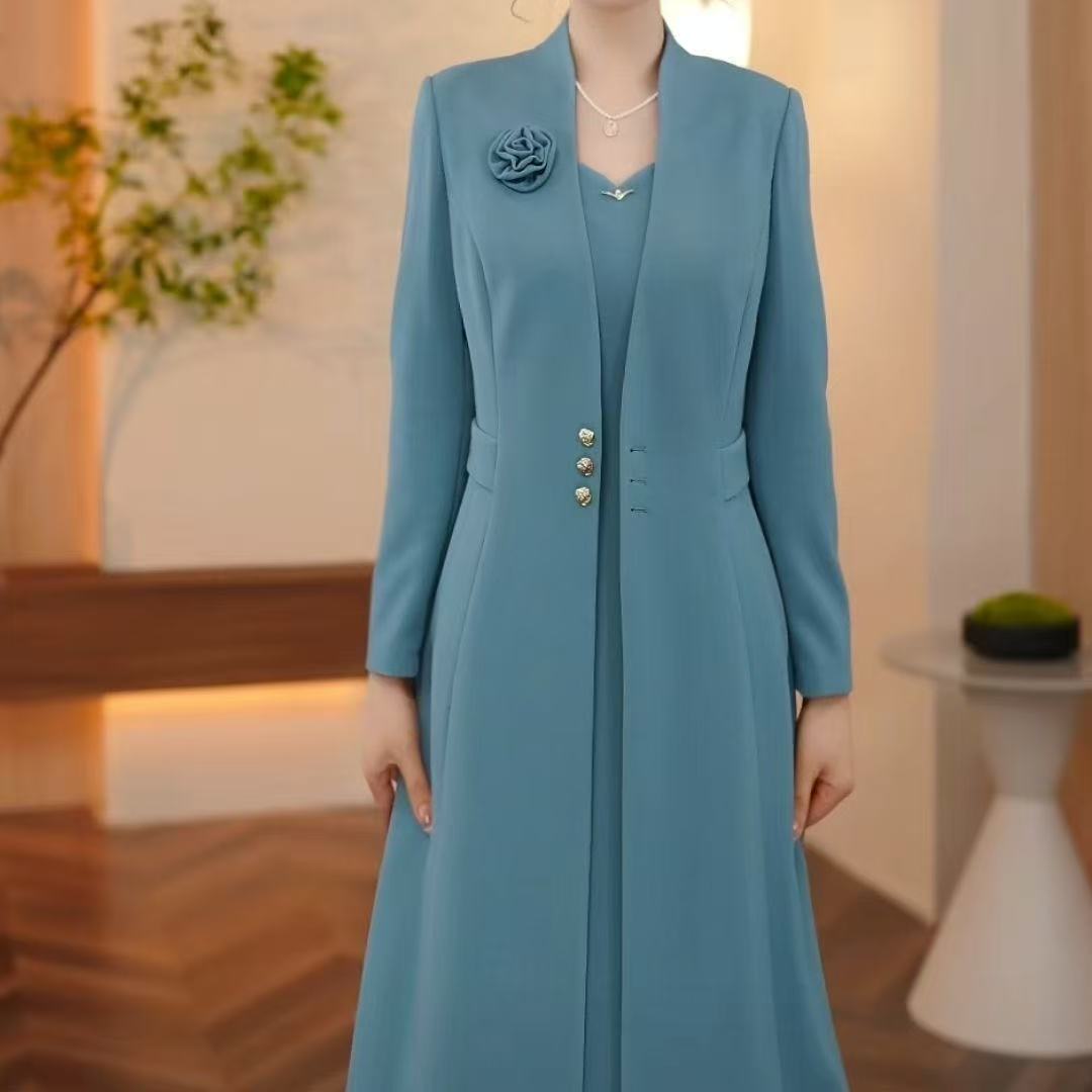 高端优雅洋气套装时尚秋冬新款遮肉显瘦轻奢气质减龄两件套裙