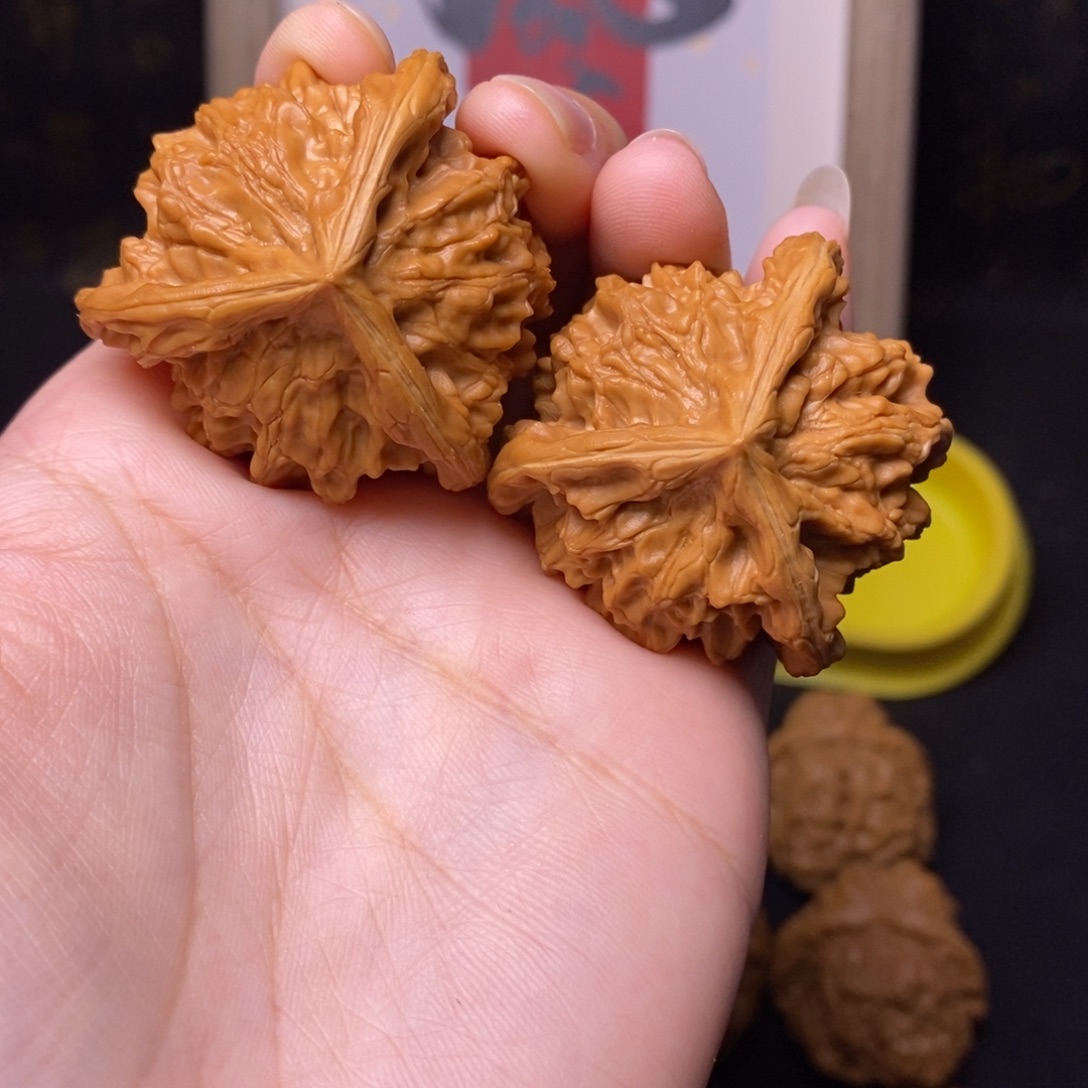 吊坠文玩核桃盘山三棱41.42