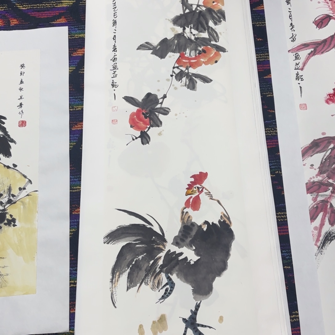 国画国画老师作品刘