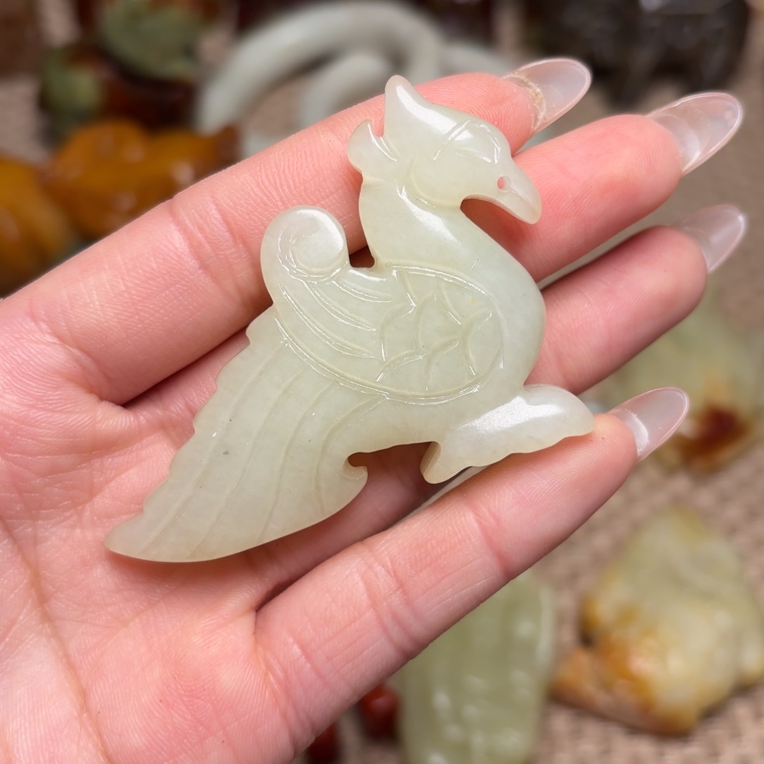 白玉菩提吊坠贝**你白玉菩提——白玉菩提