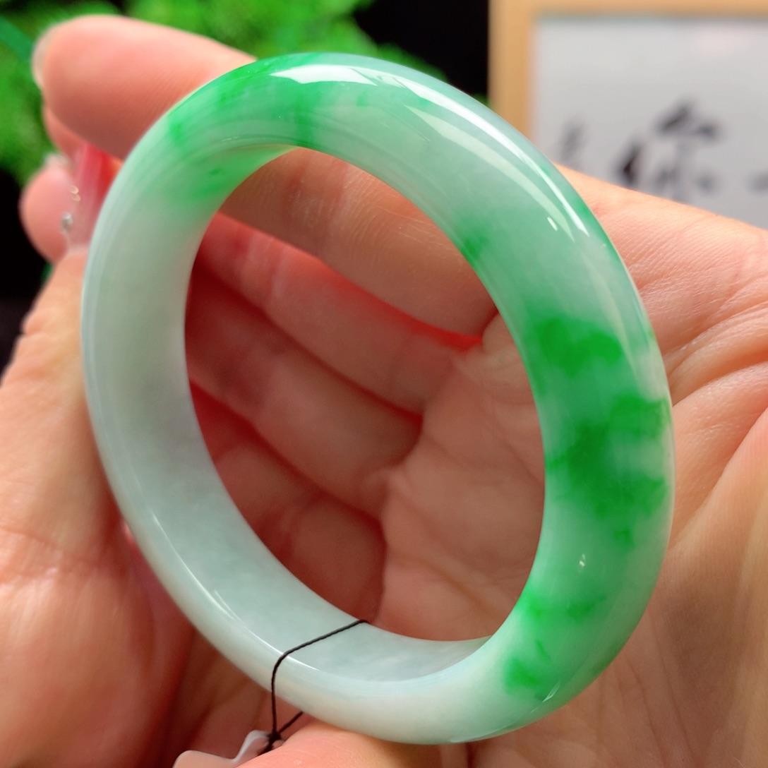 未镶嵌手镯翡翠缅甸55.5贵妃