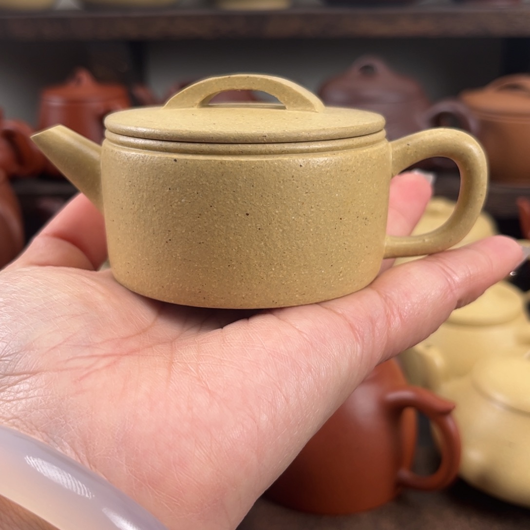 紫砂茶壶全手汉瓦100毫升
