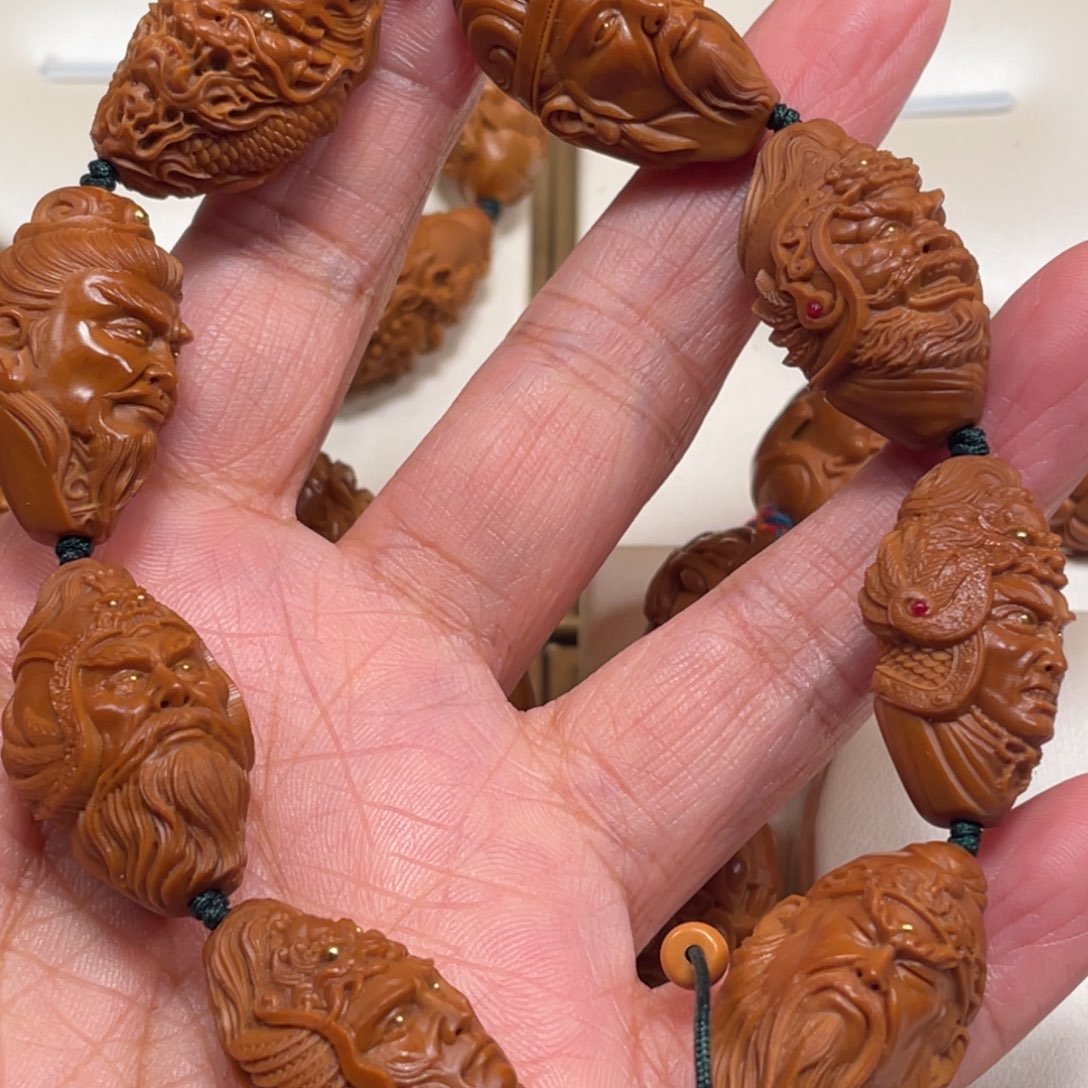 橄榄核手串/手链蜀国七雄橄榄核手串