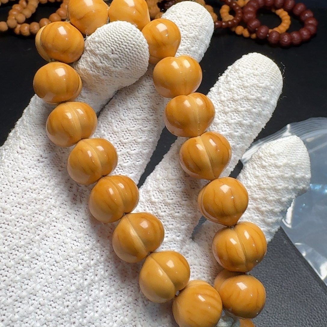 猴头核桃手串大尺寸屁桃油线