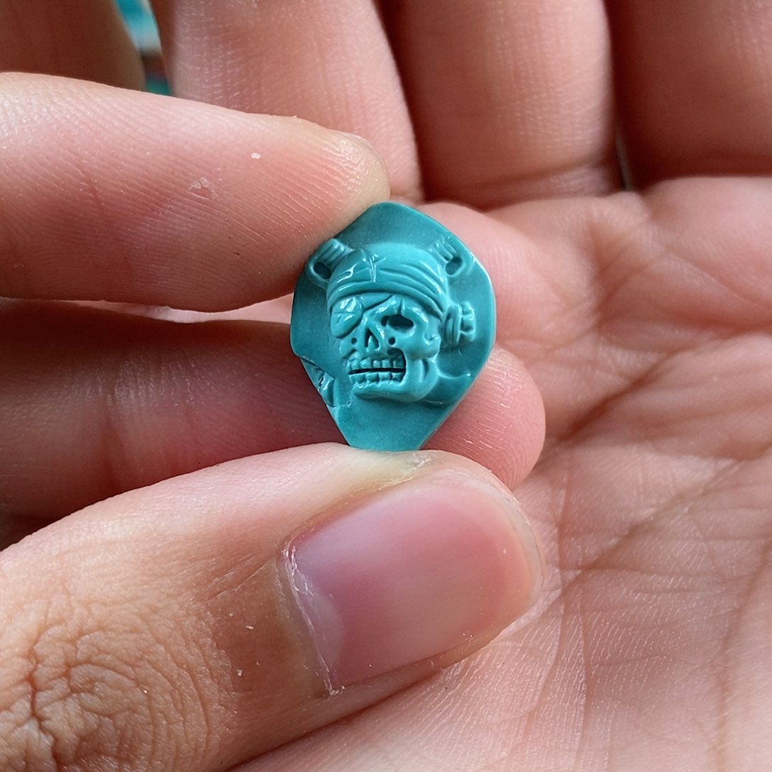 绿松石珠宝奇石未镶嵌