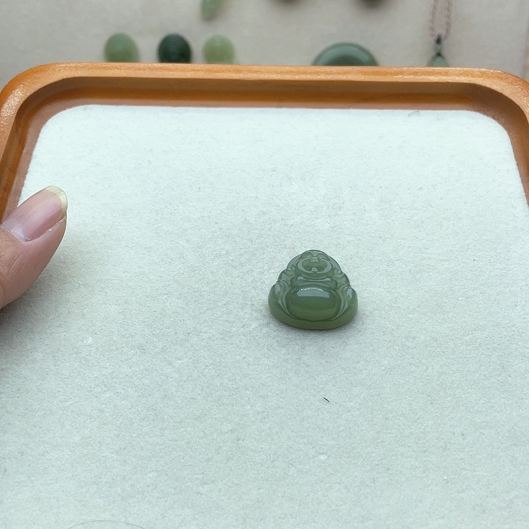 和田玉吊坠(不含链)未镶嵌