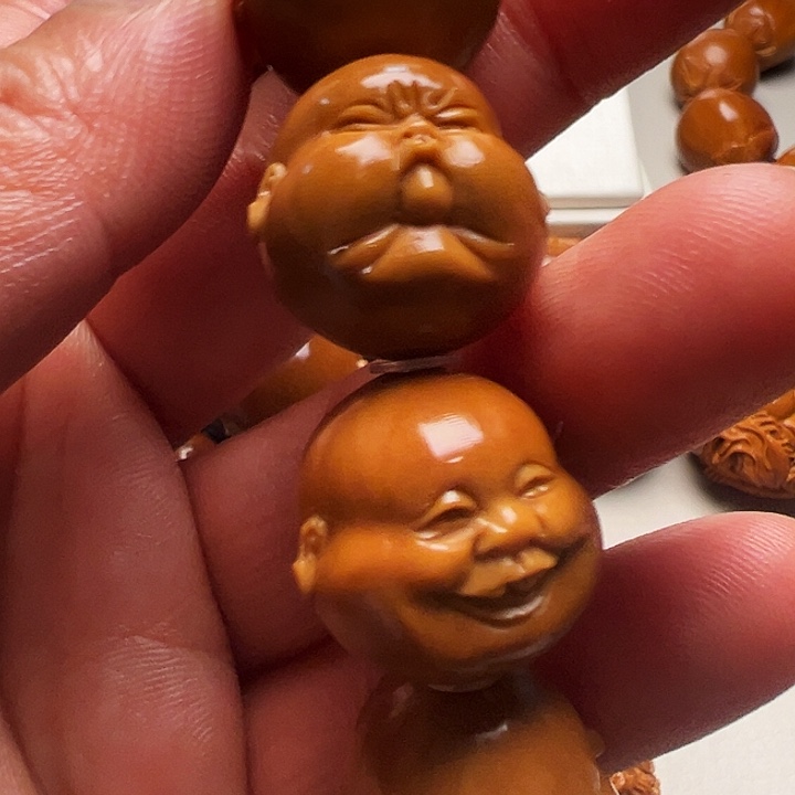 封***神橄榄核手串/手链人生百态