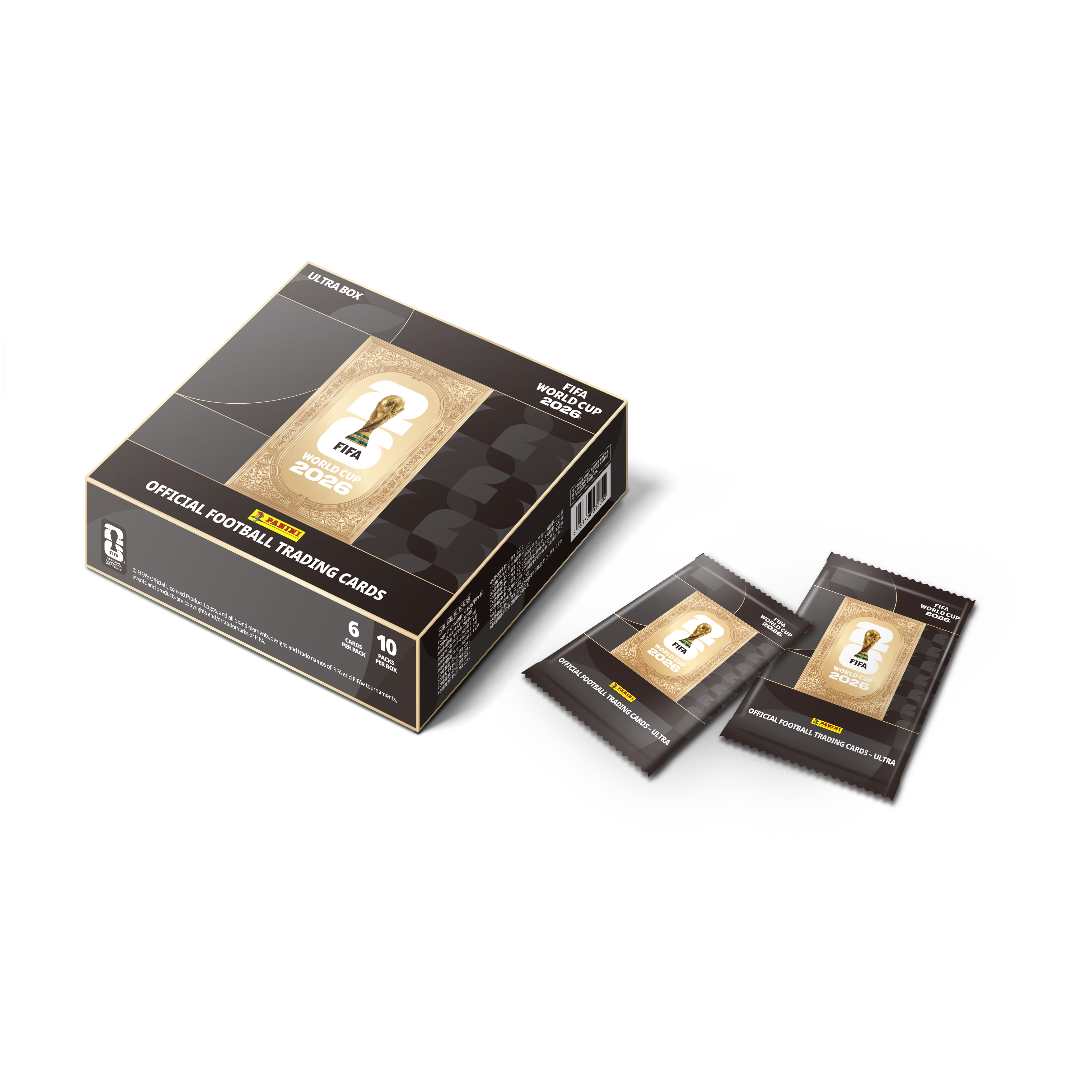 【拆盒50】panini《FIFA WORLD CUP2O26》世界杯超凡版卡牌盲盒（代拆）