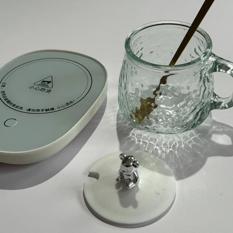 2025恒温杯垫智能自动保温加热底座可爱礼盒礼品套装暖杯垫！！！