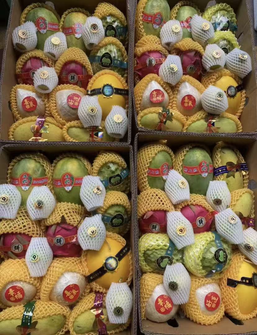 顺丰京东（空运）【家庭装6种水果拼箱】三亚热带水果