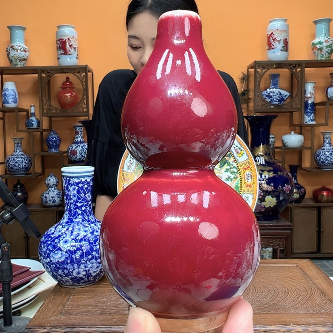 瓷景德镇钧瓷葫芦